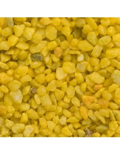Pietre decorative color giallo - Granulato 2-3 mm per vasi 2