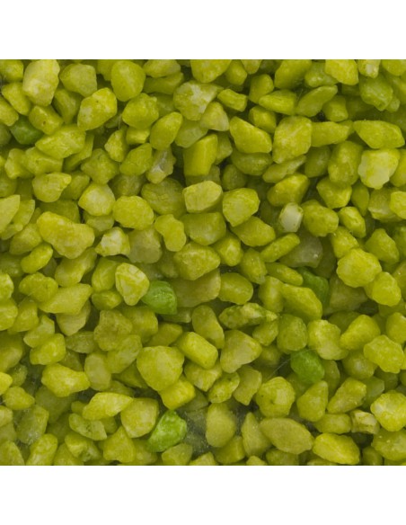 Pietre Decorative Granulato dimensione 2-3 mm LIGHT GREEN 650 ml
