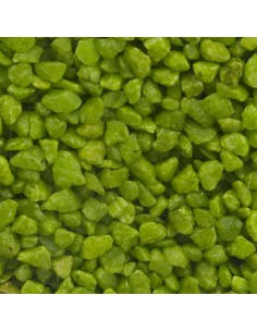 Pietre Decorative Verde - Granulato 2-3 mm per vasi e piante 2