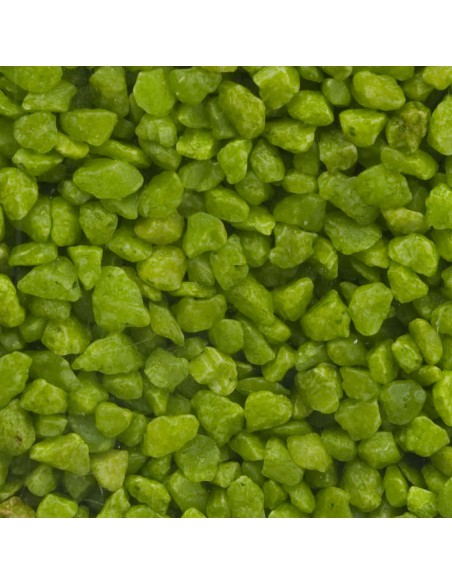 Pietre Decorative Verde - Granulato 2-3 mm per vasi e piante