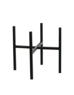 ASCOT PLANT STAND BLACK - L24XW24XH25CM