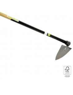 ZAPPA A CUORE CON MANICO IN LEGNO LUNGHEZ. CM 140