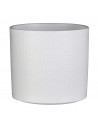 COPRIVASO CERAMICA ERA RELIEF BIANCO - H21,5XD23 cm