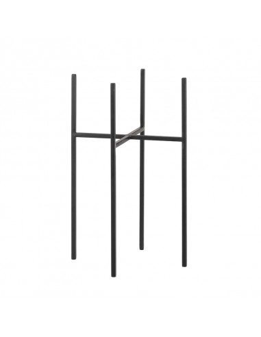 SCOTT PLANT STAND BLACK - L16XW16XH35CM