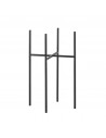 SCOTT PLANT STAND BLACK - L16XW16XH35CM