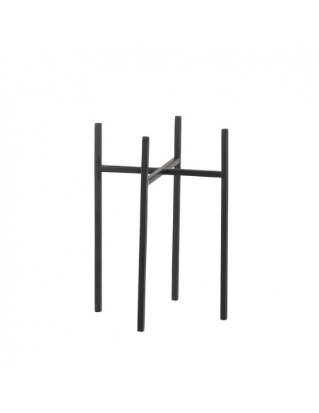 SCOTT PLANT STAND BLACK - L13XW13XH25CM