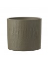 COPRIVASO CERAMICA ERA GREEN - H17,5XD19,5 cm