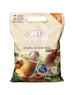 CONCIME ORGANICO POLLINA ricca di acidi umici e fulvici