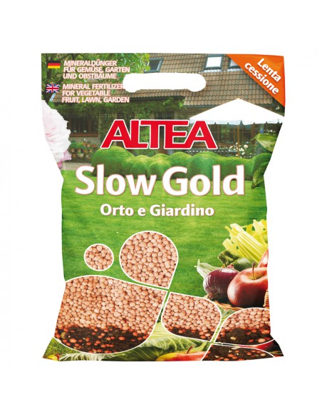 CONCIME SLOWGOLD SACCO 4 KG a lenta cessione per orto