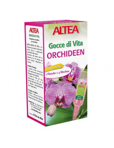 CONCIME LIQUIDO GOCCE DI VITA ORCHIDEE 5 FIALE DA 40 ML