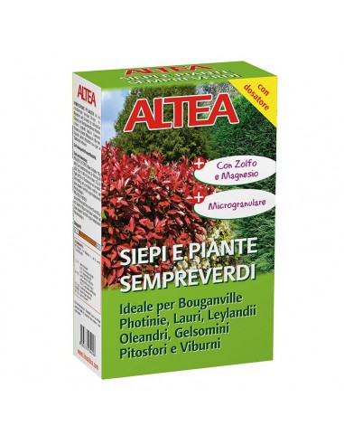 CONCIME PER SIEPI E PIANTE SEMPREVERDI SCATOLA 1 KG