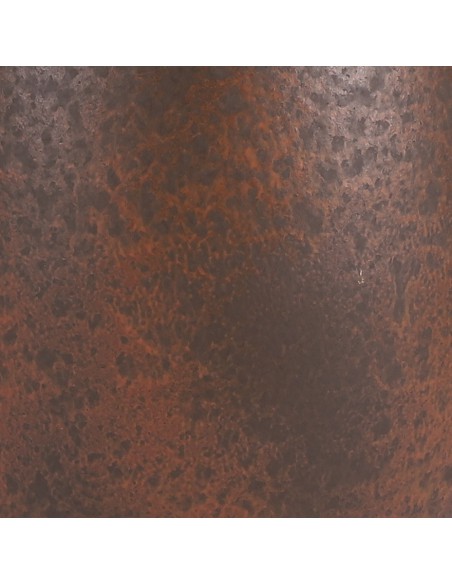 COPRIVASO LESTER RUST STONE  H22XD24CM