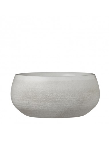 VASO CERAMICA DOURO WHITE - H12XD26 cm