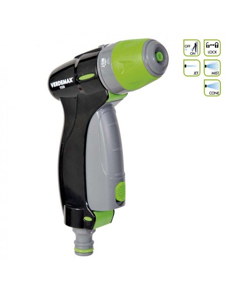PISTOLA A SPRUZZO REGOLABILE CON PULSANTE ON/OFF
