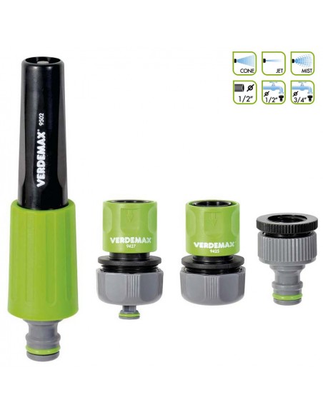 SET LANCIA E RACCORDI ATTACCO RUBINETTO 1/2'' - 3/4''
