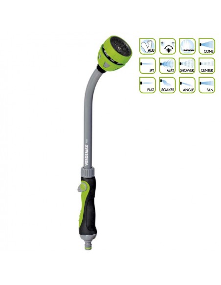 LANCIA A DOCCIA 9 GETTI IMPUGNATURA ERGONOMICA