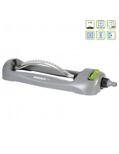 IRRIGATORE OSCILLANTE 16 UGELLI GRIGIO - VERDEMAX