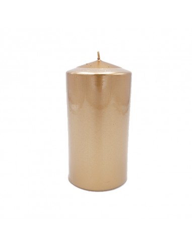 CANDELA MOCCOLO ORO H. 15 Cm (Durata 69 Ore)