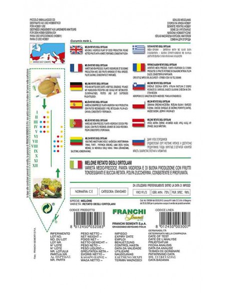 MELONE RETATO DEGLI ORTOLANI