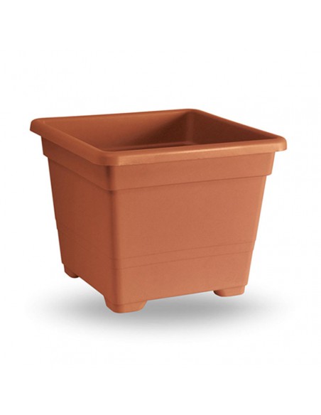VASO QUADRATO TERRACOTTA