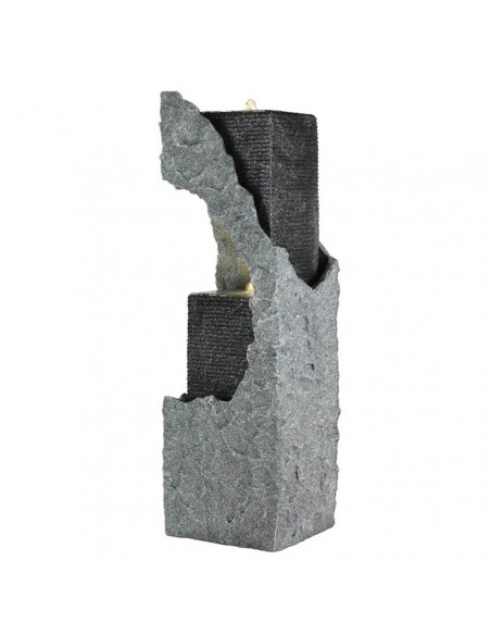 FONTANA ROCCIA IN POLIRESINA CON TRASFORMATORE