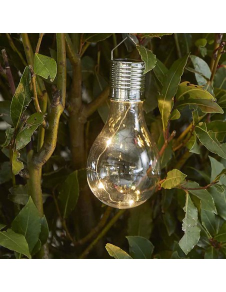 ILLUMINAZIONE LUCE SOLARE DA GIARDINO FISSA DIA8.00-H14.00CM-4L
