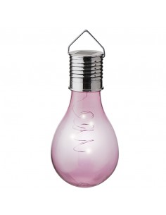 ILLUMINAZIONE LUCE SOLARE DA GIARDINO FISSA COLORE LAMPADINA DIA8.00-H BLU14.00CM-4L ROSSA