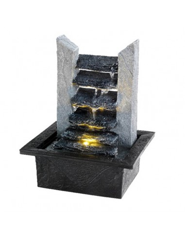 FONTANA IN POLIRESINA  CON LUCE LED L19.00-W21.00-H27.00CM-1L