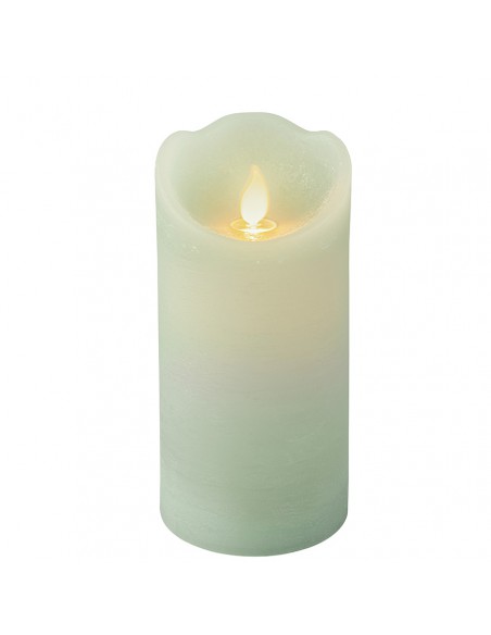 CANDELA EFFETTO FIAMMA ONDULANTE A LED BIANCO