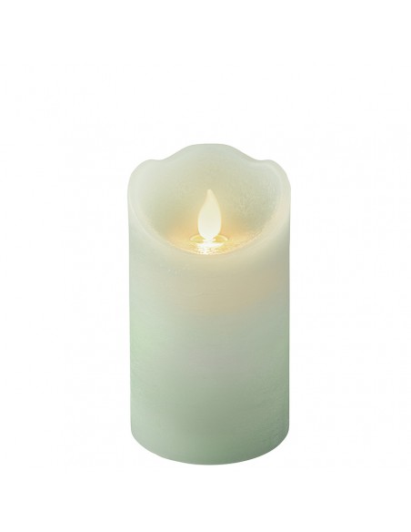 CANDELA EFFETTO FIAMMA ONDULANTE A LED BIANCO