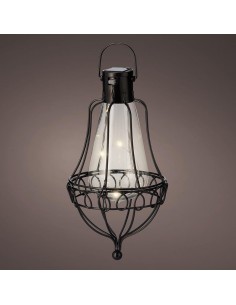 ILLUMINAZIONE LAMPADA A SOSPENSIONE LED CON PANNELLO SOLARE DIA10.80-H21.00CM-5L 2