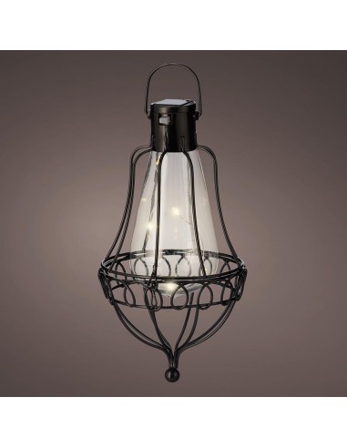 ILLUMINAZIONE LAMPADA A SOSPENSIONE LED CON PANNELLO SOLARE DIA10.80-H21.00CM-5L