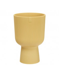 VASO A COPPA VIBES FOLD - ELHO COLORE GIALLO 14 CM