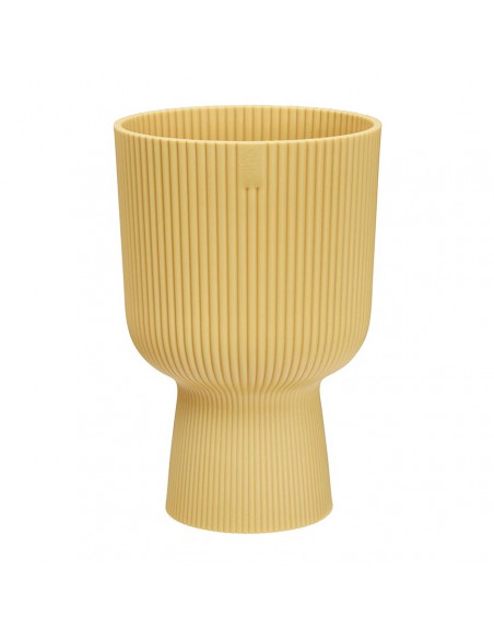 VASO A COPPA VIBES FOLD - ELHO COLORE GIALLO 14 CM