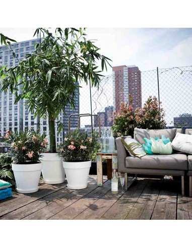 VASO LOFT URBAN ROUND WHEELS WHITE