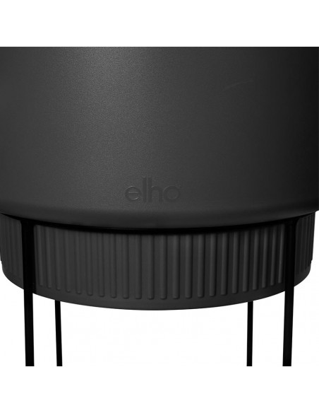 FIORIERA RIALZATA B.FOR STUDIO ROUND NERO - ELHO