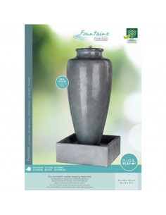 VASO FONTANA EFFETTO CASCATA 49X49X105CM 2