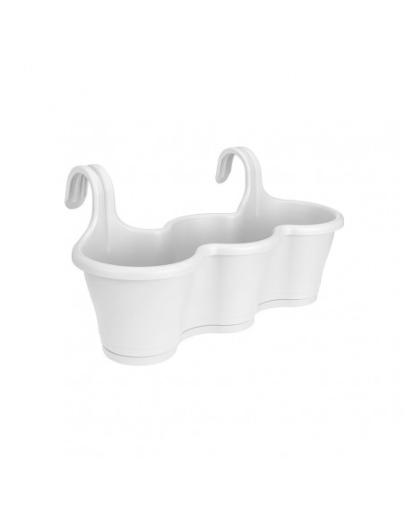FIORIERA DA RINGHIERA VASO CORSICA TRIO - BIANCO
