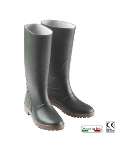 STIVALI ADULTO GINOCCHIO MISURA 43 IN PVC VERDEMAX