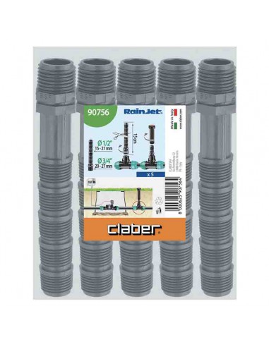 PROLUNGA FIL. 3/4"-1/2" (CONF. 5 PZ) CLABER