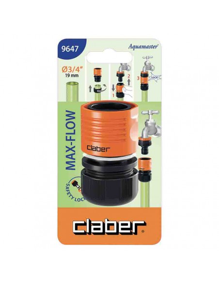 RACCORDO 3/4" MAX FLOW CLABER