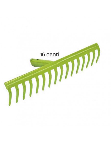 RASTRELLO 16 DENTI SENZA MANICO