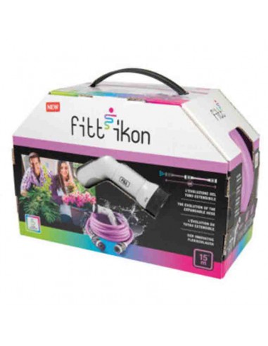 TUBO IRRIGAZIONE ESTENSIBILE IKON LAVANDA 15 METRI