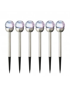 ILLUMINAZIONE LUCE SOLARE DA GIARDINO SOLAR STAKE