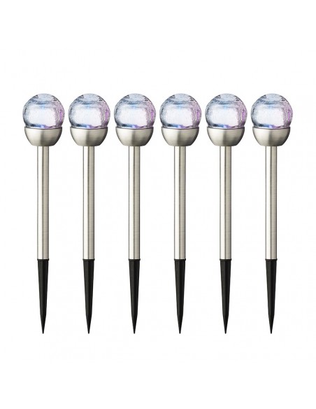 ILLUMINAZIONE LUCE SOLARE DA GIARDINO SOLAR STAKE