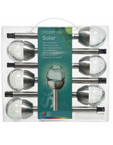 ILLUMINAZIONE LUCE SOLARE DA GIARDINO SOLAR STAKE