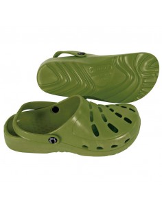 CIABATTE DA GIARDINO FORATO VERDE MISURA 35-36 2
