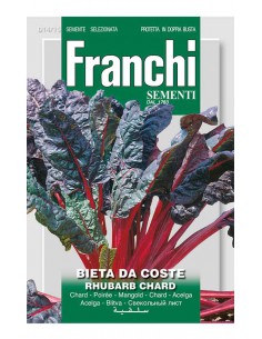 SEMI BIETA RHUBARB Costina "erbetta" color rosso