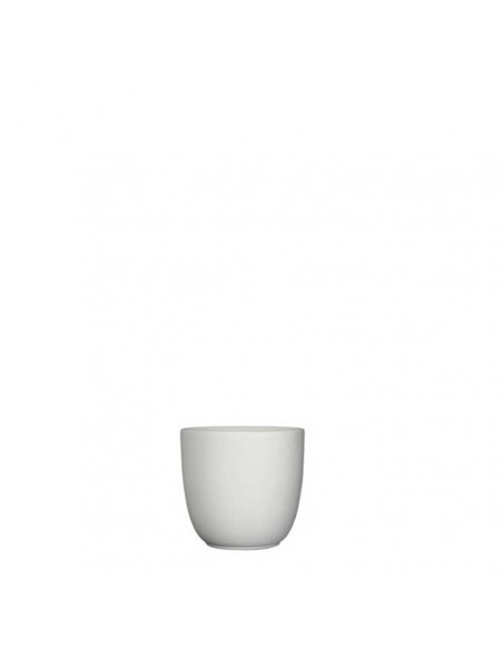 COPRIVASO CERAMICA TUSCA WHITE MATT - H9XD10CM