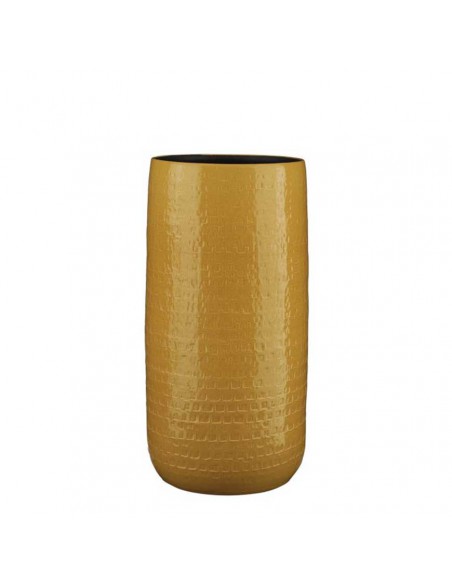 COPRIVASO CERAMICA FLOYD OCHRE - H50XD25CM